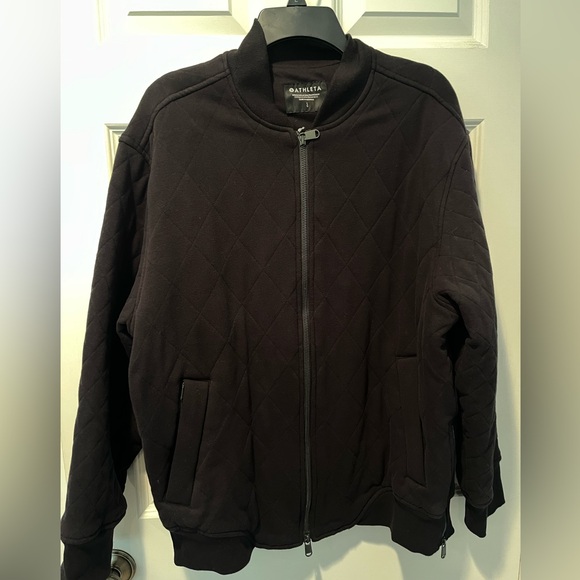 Athleta Retroplush Bomber Jacket - Picture 3 of 6
